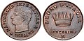 1 centesimo 1813 Napolone.jpg
