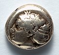 Greece, late 5th century BC - El Hecte- Aphrodite (obverse) - 1917.982.a - Cleveland Museum of Art.jpg
