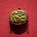 Lydia - 600-530 BC - elektron trite - head of lion - incusum - London BM 1866-1201-3671.jpg